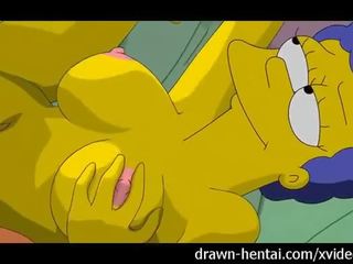 Simpsons hentai - homer eikels marge