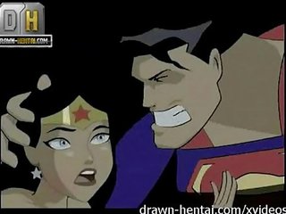 Justice league e pisët film - superman për çudi grua